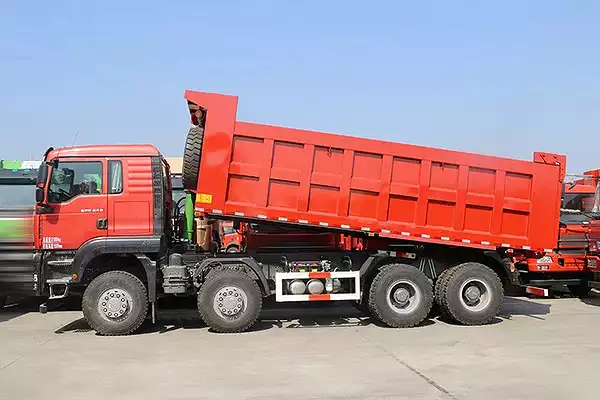 20 ton dump truck cubic yards